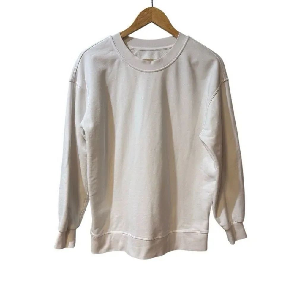 Lululemon Sweatshirt Womens Small Perfectly Oversized Crew Neck Read